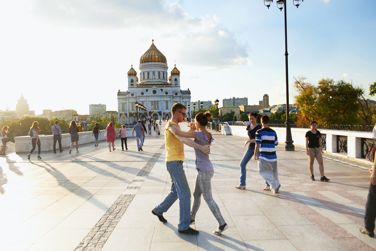 Dancers at the Cathedral of Christ the Saviour PETE SEAWARD GETTY IMAGES - photo 7