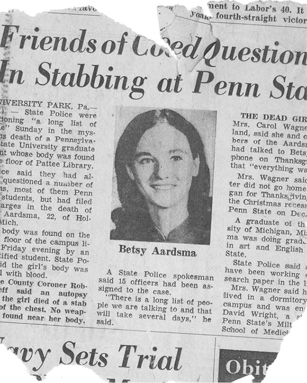 Photo of a story about Betsy torn from the newspaper From the Authors - photo 8