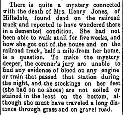 Death of Mrs Henry Jones Jackson MI Citizen-Patriot 8 June 1883 p4 col - photo 5