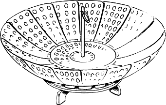 Fig 2 Steaming basket The second type is a static colander-type affair - photo 9