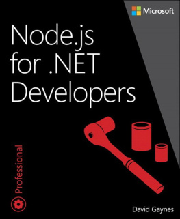 David Gaynes - Node.js for .NET Developers