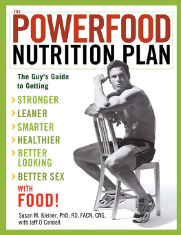 Susan M. Kleiner The Powerfood Nutrition Plan