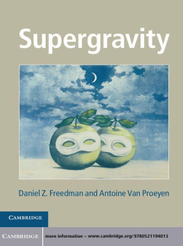 Daniel Z. Freedman - Supergravity