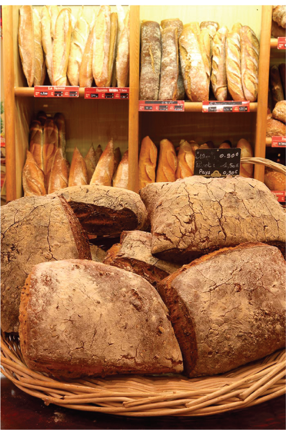 Fresh bread at a French bakery Buying Your Daily Bread That cute little - photo 10