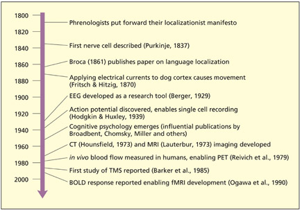 A timeline for the development of methods and findings relevant to cognitive - photo 1