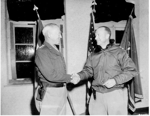 Forty-eight hours before the blow struck General George S Patton meets - photo 8