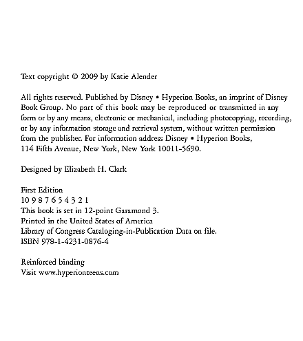 Bad Girls Dont Die Katie Alender Acknowledgments Id like to extend my - photo 2