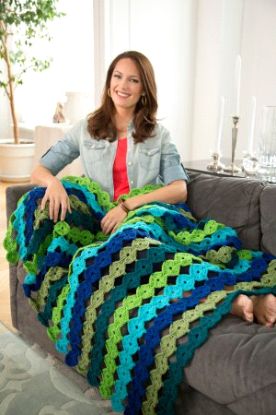 By Kristen Stoltzfus This fun and textured Yo Yo Afghan is perfect for any - photo 3