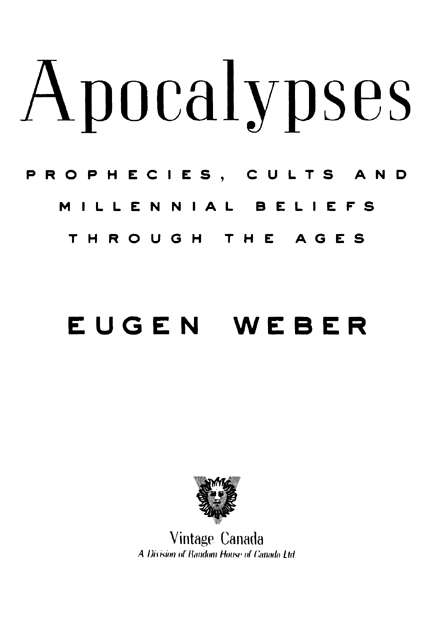 1999 by Eugen Weber All rights reserved under International and Pan-American - photo 2