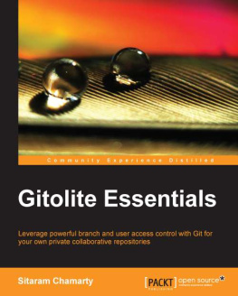 Sitaram Chamarty - Gitolite essentials