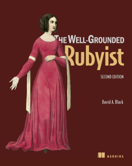 David A. Black The Well-Grounded Rubyist