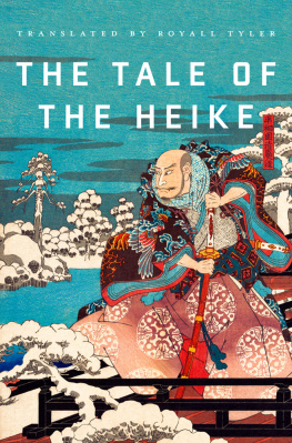 Royall Tyler (translator) The Tale of the Heike