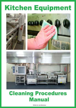 Joe Beneduce - Kitchen Equipment Cleaning Procedure Manual