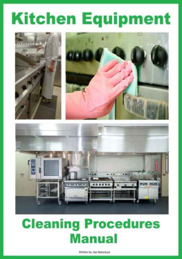 Joe Beneduce Kitchen Equipment Cleaning Procedure Manual