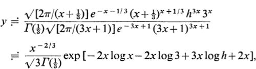 where x23 is a slowly varying function contrasted to the exponent of the - photo 12