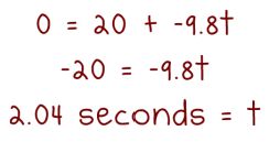 Then to find the total time we just double that Try This How high in - photo 10