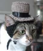 Saras cat Dorothy is always first in line to try out the new hats - photo 8