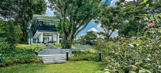 The Mandai Courtyard House is a serenely simple contemporary home Jalan Mat - photo 12