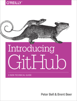 Peter Bell - Introducing GitHub: A Non-Technical Guide