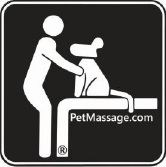 PetMassageTM and its logo the stylized image of a person massaging a dog on - photo 1