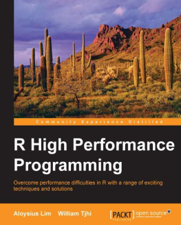 Aloysius Lim R High Performance Programming