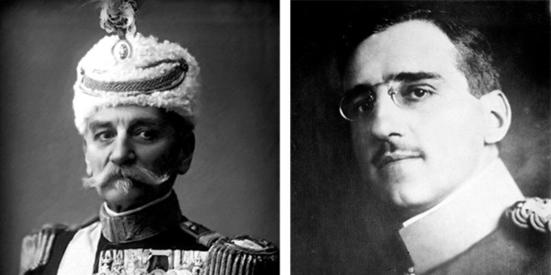 King Peter I and Prince Alexander FATE AND THE BLACK HAND Gavrilo Princip - photo 2