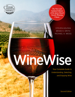 Steven Kolpan WineWise, Second Edition