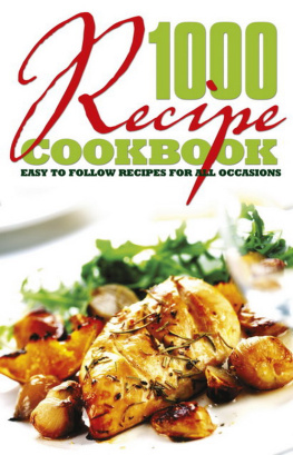 Arcturus Publishing - 1000 Recipe Cookbook