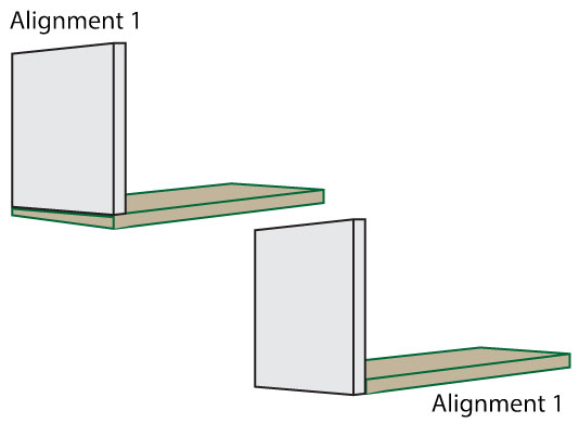 Figure 14 Best glass alignment practice before they are joined with silicone - photo 5