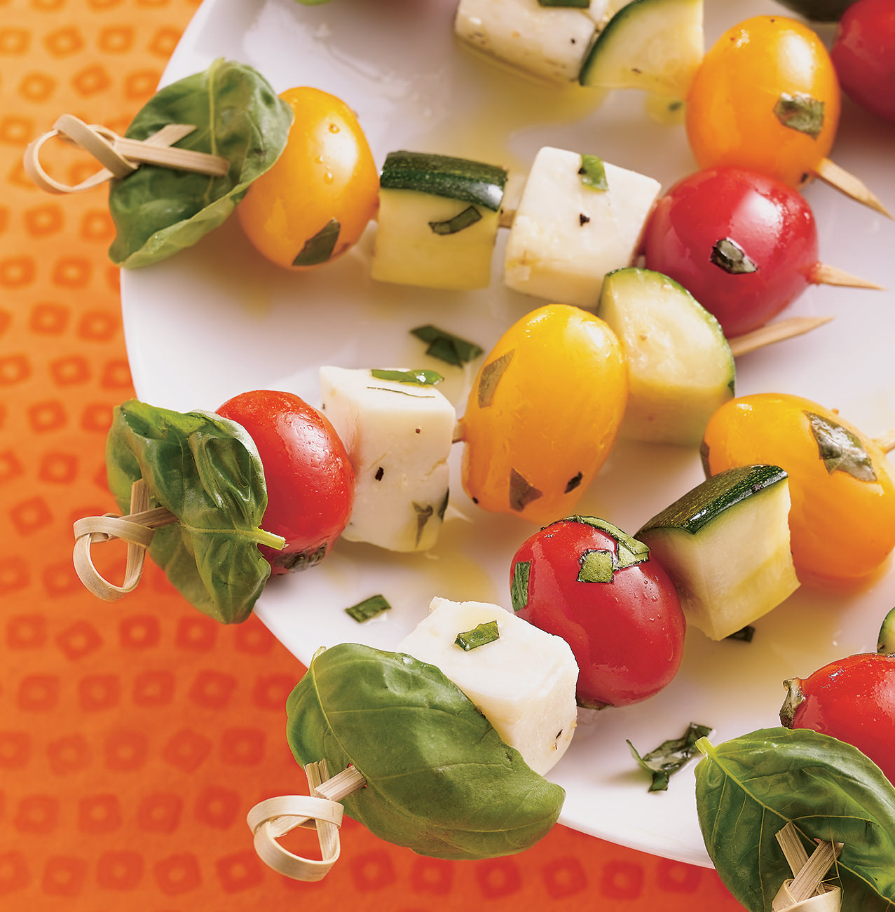 Fresh TomatoBasil Caprese Kabobs Bruschetta Prep Time 10 Minutes Start - photo 10