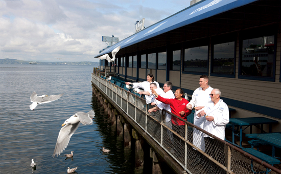 Ivars chefs testing new appetizers from left to right Juan Garcia Steve - photo 6