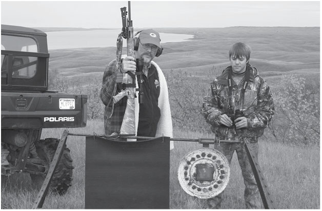 Building an at-home range on a South Dakota ranch To the left the authors - photo 6