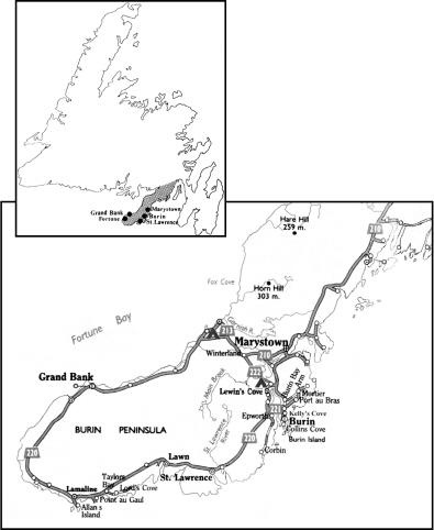 GLOSSARY The boot the lower part of the Burin Peninsula Capstan a - photo 1