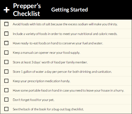 These basic points will help you start building your emergency food supply The - photo 2