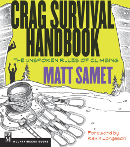 Matt Samet - Crag Survival Handbook: The Unspoken Rules of Climbing