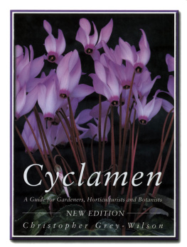 Christopher Grey-Wilson Cyclamen