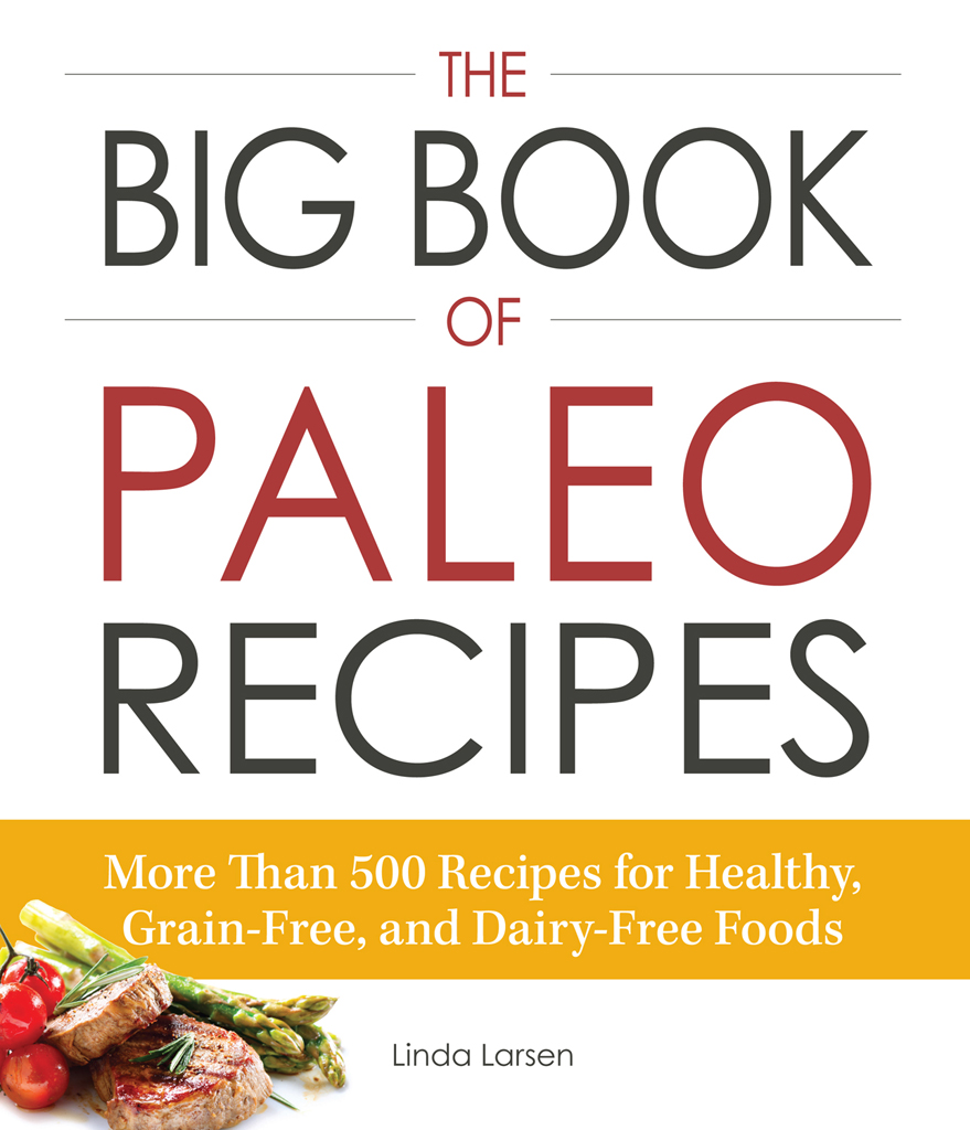 The BIG BOOK of PALEO RECIPES More Than 500 Recipes for Healthy Grain-Free - photo 1