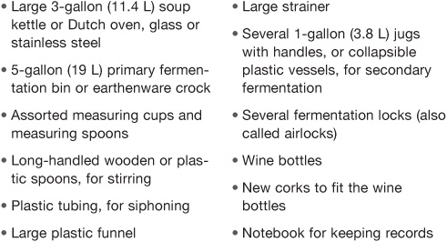 Basic winemaking equipment Primary Fermentation Bin The primary - photo 1