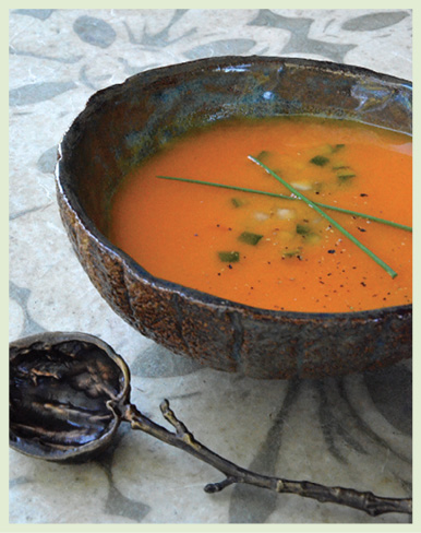 Silky Tomato Gazpacho Serves 4 to 6 Most gazpacho recipes are chunky but this - photo 7