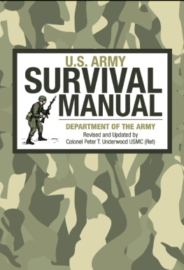 Army U.S. Army Survival Manual