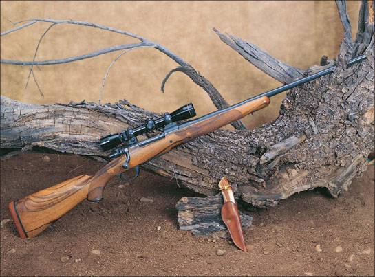 The authors personal David Miller Co rifle crafted in the late 1970s This - photo 8