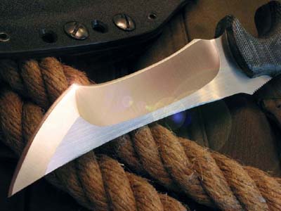 RJ Martins Rampage fixed blade features a radical grind The popularity of - photo 2