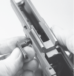 Drift out the sub-frame cross-pin Drift out the trigger cross-pin - photo 20