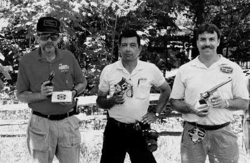 TOP THREE SHOOTERS in Master Stock division at Second Chance national shoot - photo 2