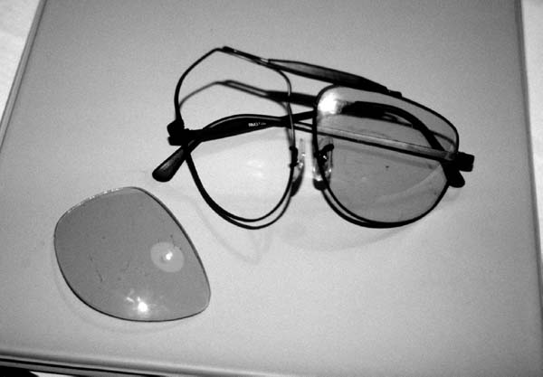 SAFETY SAFETY SAFETY These shooting glasses saved the eyesight of a top - photo 3