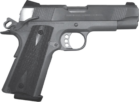 Colt Lightweight Commander semiauto pistol with alloy frame stainless steel - photo 4