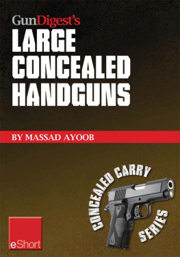 Massad Ayoob Gun Digests Large Concealed Handguns eShort