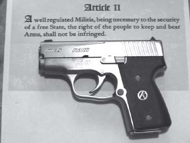 Many like to believe that the bear arms portion of Second Amendment means that - photo 2