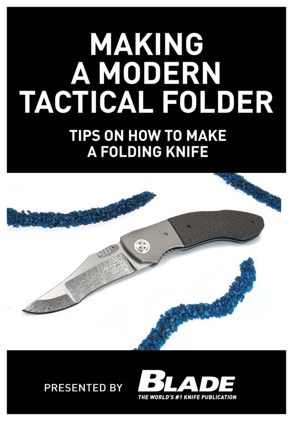 Making a Modern Tactical Folder ALLEN ELISHEWITZ REVEALS HIS SECRETS FOR - photo 1