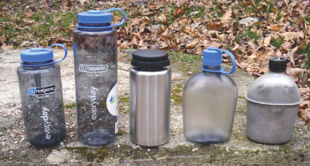 Various water containers are substantial and can survive heavy field use From - photo 3